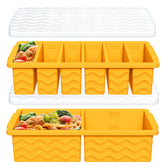 Doasuwish large 2-cup tray with lid, ideal for portioned meal prep.