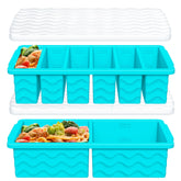 Doasuwish large 2-cup tray with lid for efficient batch freezing.