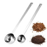 Doosu long-handle coffee scoop reaches deep into canisters for precise measuring.