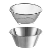 DOPMEP Berry Baskets mini strainer with bowl for gentle berry rinsing