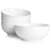 DOWAN 39 oz soup bowls front view, ideal for hearty family servings.