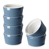 DOWAN 8 oz ramekin with soufflé focus, ideal for single portions and precise baking