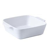 DOWAN 8x8 baking dish with dual handles ready for oven-to-table serving.