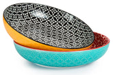 DOWAN large serving bowls, 9.5-inch silhouette, ideal for generous salads and family meals.