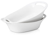DOWAN large serving bowls with handles for easy transport of hot dishes.