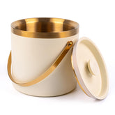 DRAMNYO ice bucket with mirror finish for a sleek bar look.