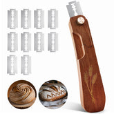 Drcomtruing Bread Lame with ergonomic grip for precise scoring on artisan loaves.