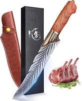 Dream Reach Feather Knife with 6.5 inch blade for precise slicing and filleting