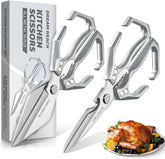 Dream Reach kitchen scissors set 2-pack for versatile meal prep
