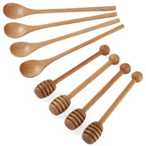 DROENTIL beech honey-dipper-sticks for smooth drizzle at breakfast.