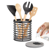 DTONIMA Utensil Holder front view shows organized spatulas on the counter