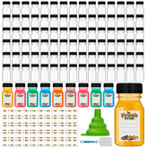 Dualshine 4 oz juice shot bottle with cap, portable and leak-proof for on-the-go beverages.