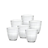 Duralex 6-pack clear 7.75 oz tumblers for everyday use