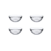 Duralex LYS glass bowl 2 oz, clear, durable tempered glass for sauces.