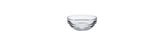 Duralex Lys stackable bowl in clear glass, space-saving and durable for everyday meals.