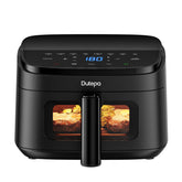 Dutepa Air Fryer compact design under cabinet to save counter space
