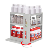 Dutiplus Medicine Organizer with pull-out rotating shelf for easy access to vitamins