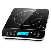 Duxtop portable induction burner front view highlighting compact design for small kitchens.