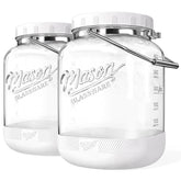 Dwbligt 1-gallon square wide-mouth jar for easy bulk storage.