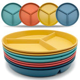 DYB Dongyongbao 9.6-inch portion-control plate for balanced meals.