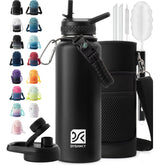 DYSANKY 40oz insulated bottle outer shell keeps beverages at temperature on the go