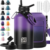 DYSANKY 64 oz insulated bottle exterior withstands rugged outdoor use.