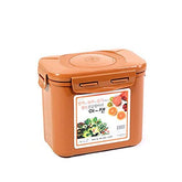 e-jen Premium kimchi container with airtight lid preserves fermentation flavors.