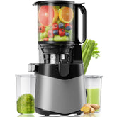 EanOruus cold press juicer assembly in progress for quick setup
