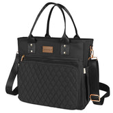 EASYA lunch bag front view shows ample capacity for meals and beverages.