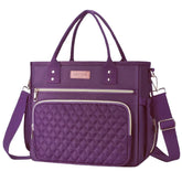 EASYA Mirage Purple large-capacity insulated lunch bag keeps meals fresh for work and travel.