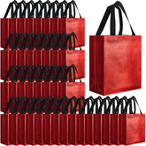 Eccliy 80-piece gift bags set with glossy tote for stylish packaging.