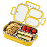 Eechen Charm lunch box with three compartments keeps kids' meals organized for school