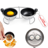 Eggssentials stainless steel egg poacher insert for precise poaching