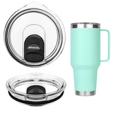 Ehzyaz YETI-compatible lid for 35–42 oz tumbler with secure seal and spill protection