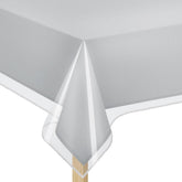 Elaine Karen Clear Table Cover Protector: crystal-clear view with spill protection for dining.