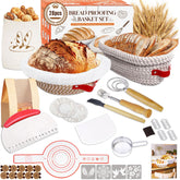ElatedMore sourdough starter kit on the counter for easy home baking