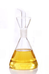 ELETON olive oil dispenser bottle glass with no drip spout for mess-free pouring