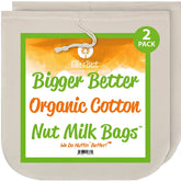 Ellie's Best Nut Milk Bag 12x12 XL for smooth milks with minimal pulp