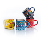 Elyese Sultan's Garden espresso cups set designed for elegant morning rituals.