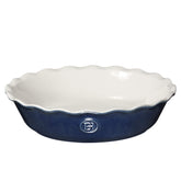 Emile Henry 9-inch Twilight pie dish top view showing elegant bakeware