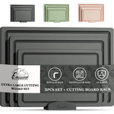 Empune cutting board set small view, ideal for fruit prep and quick tasks.