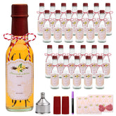 Encheng 5oz hot sauce bottle with lid showing secure seal for freshness