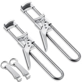 Enhon adjustable jar opener 7.6in grips wide lids for easy kitchen use.