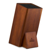ENOKING Universal Knife Block with bristles keeps blades secure and edges protected.
