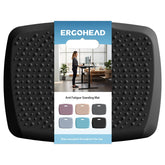 Ergohead anti-fatigue kitchen mat provides cushioned comfort for long cooking sessions.