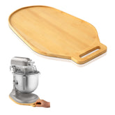 Ericair Bamboo Mixer Mat Bottom Oval provides stable support and countertop protection during mixing.