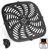 Ericair upgraded grill pan for Chefman 8qt with even heat and durable build