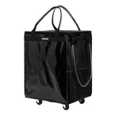 EROBSKJ bag on wheels 70L foldable in use for groceries and trips