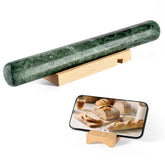 Erongoo marble French rolling pin, 12-inch length, for even dough rollout