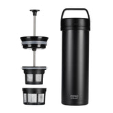 ESPRO P0 Ultralight front view highlights portable coffee on the go.